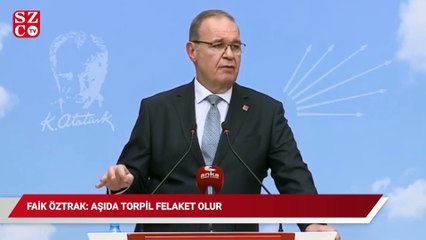 Faik Öztrak: Aşıda torpil felaket olur