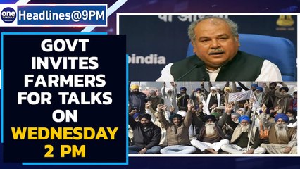 Télécharger la video: Farmer Protest: Government invites farmers for talks on wednesday at 2 PM|Oneindia News