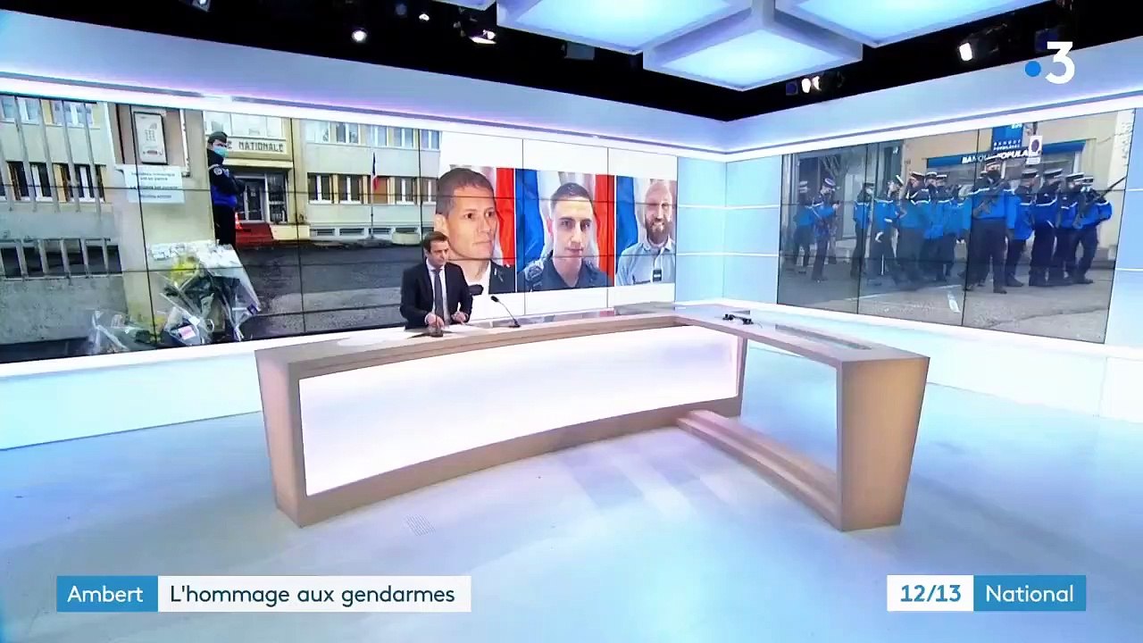 Puy-de-Dôme : hommage et Légion d’honneur pour les trois gendarmes d’Ambert