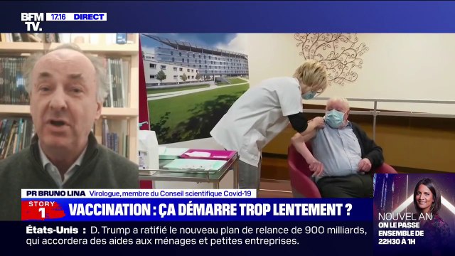 Vaccination: pour Bruno Lina (virologue et membre du Conseil scientifique), on a peut-être le bon timing