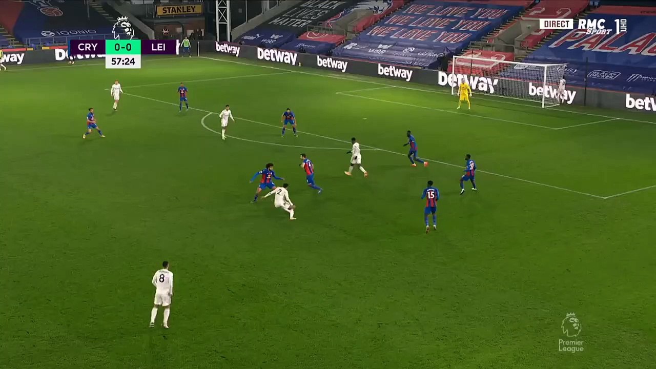Crystal palace vs Leicester city 1 -0