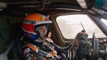 On Board de Isidre Esteve con el Toyota Hilux del Dakar 2021