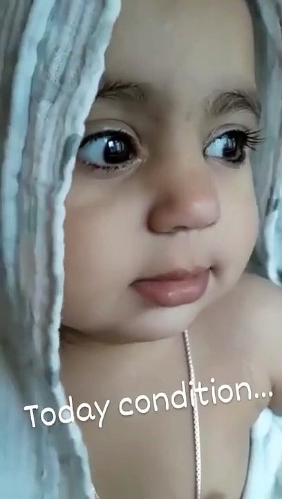 Funny Child during winters 