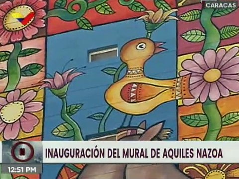 Jacqueline Faría: Estamos embelleciendo a nuestras ciudades con murales de nuestros artistas