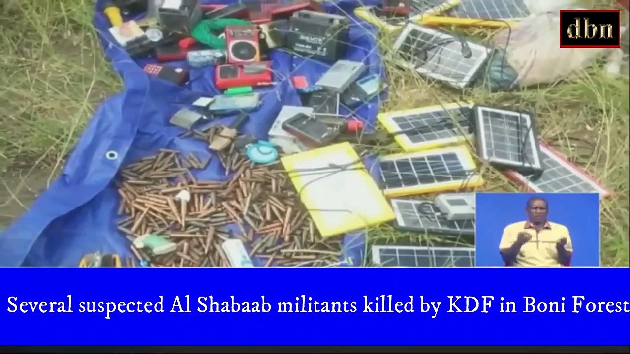 Several Al Shabaab militants killed by KDF in Boni Forest