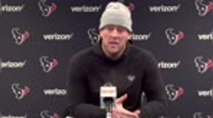 下载视频: 'If you can't go out there and win, you shouldn't be here' - Watt calls out Texans effort