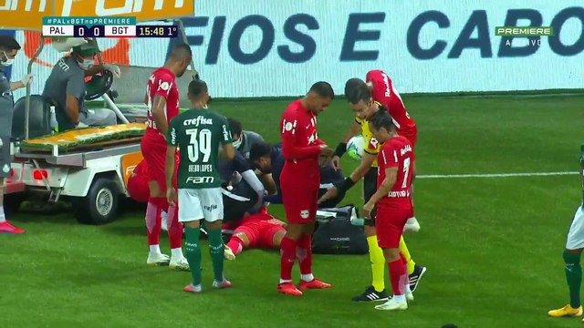 Palmeiras x Red Bull Bragantino (Campeonato Brasileiro 2020 27ª rodada) 1º tempo