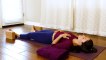 Gentle Yoga for Sleep, Relaxation, Pain Relief, Beginners Restorative Stretch Class 30 Mins