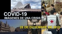 Covid-19 Imágenes de una crisis en el mundo. 28 de diciembre