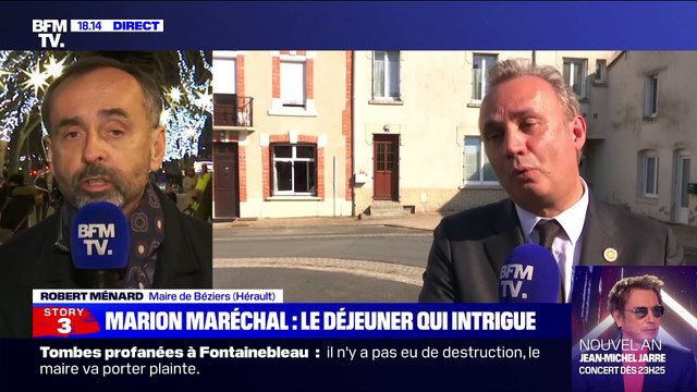 Story 5 : Le déjeuner qui intrigue entre un conseiller d'Emmanuel Macron et Marion Maréchal - 28/12
