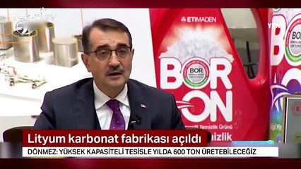 Yerli Araba İçin Lityum Karbonat Üretimi Başladı
