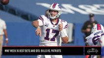 Week 16 Monday Night Football Best Bets and DraftKings Showdown: Bills vs. Patriots