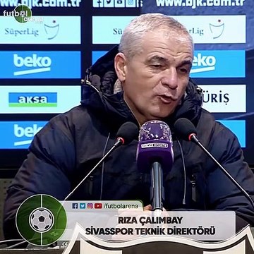 Rıza Çalımbay: Beşiktaş her zaman büyüktür, bulundukları konum normal