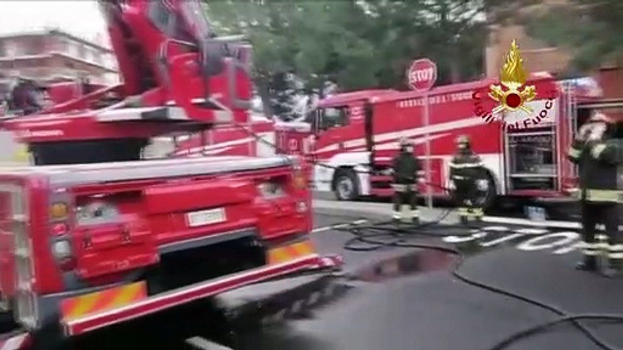 Selargius (CA) - Incendio al quarto piano di un palazzo evacuate 10 persone (28.12.20)