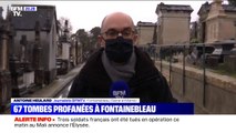 67 tombes profanées à Fontainebleau en Seine-et-Marne