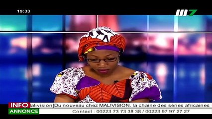 JT BAMBARA 19H30 DU 28 DÉCEMBRE 2020