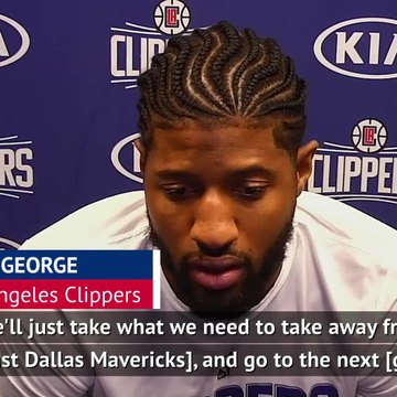 Paul George unfazed as Clippers suffer 50 point halftime deficit