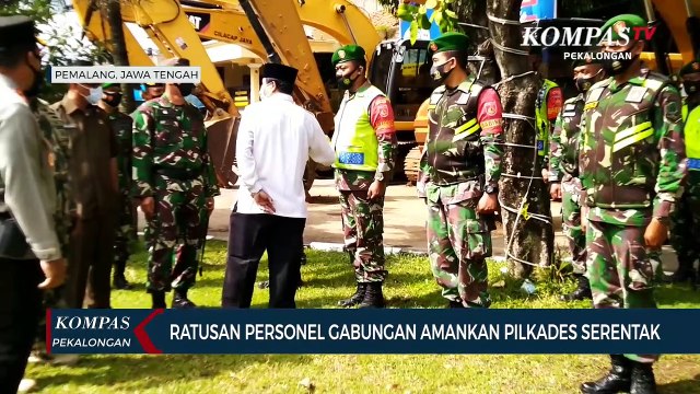 Ratusan Personel Gabungan Amankan Pilkades Serentak