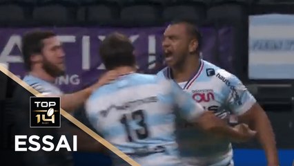TOP 14 - Essai de Kurtley BEALE (R92) - Racing 92 - Agen - J12 - Saison 2020/2021