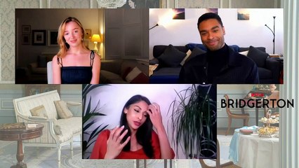 Bridgerton Cast Talk Sex Scenes & Investigating Skills
