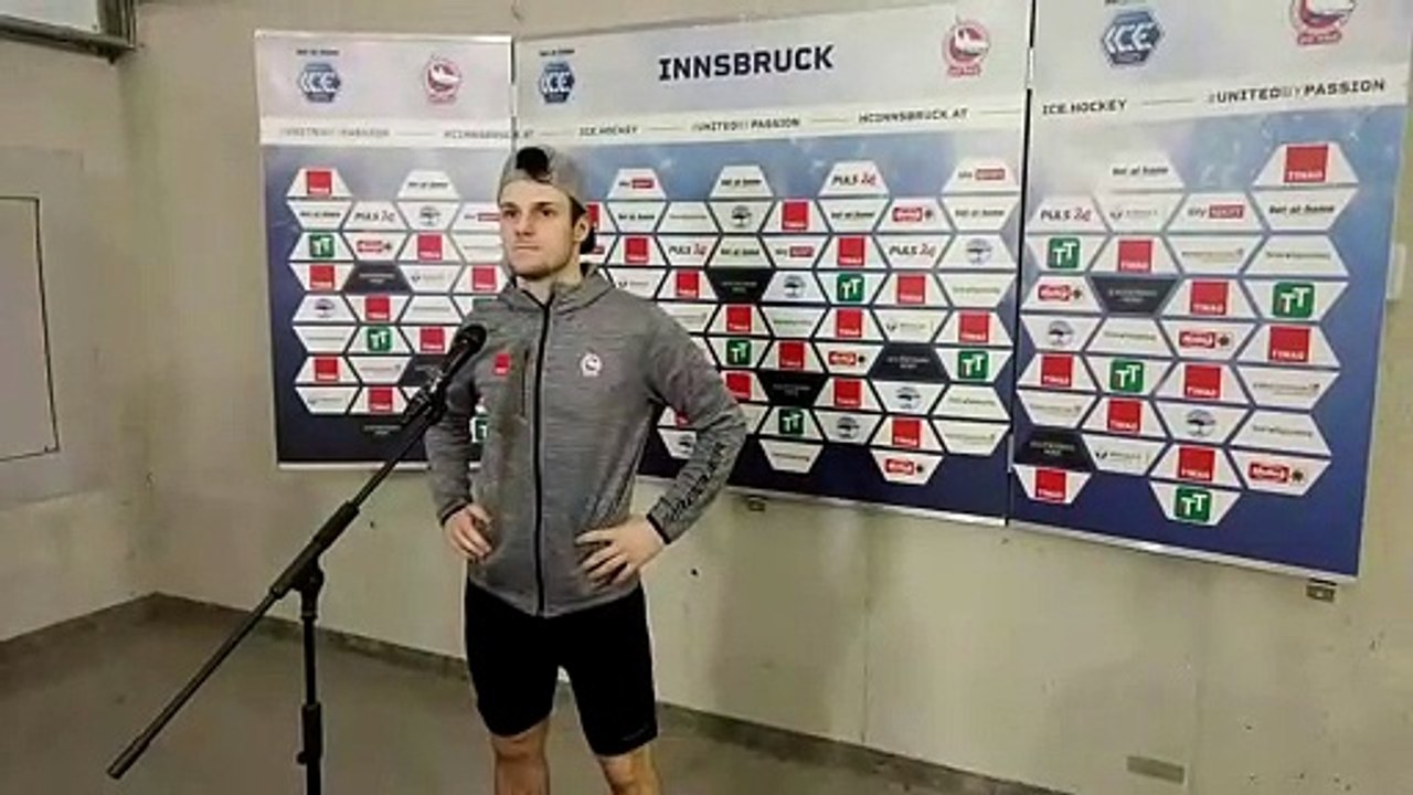 Clemens Paulweber nach dem Spiel gegen Bozen