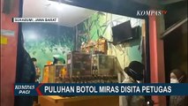 Puluhan Botol Minuman Keras Disita Petugas Kota Sukabumi