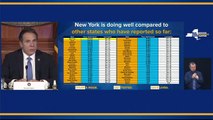 LIVE - New York Governor Cuomo makes an announcement at his COVID-19 briefing