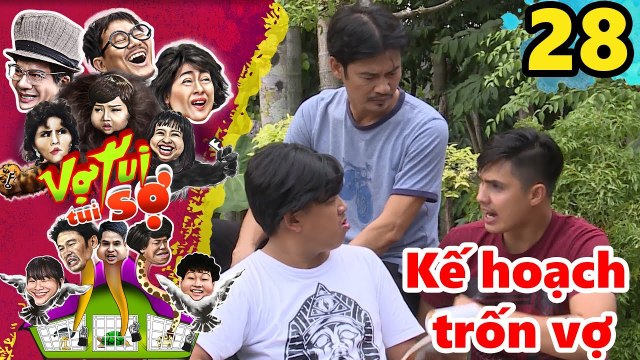 VỢ TUI TUI SỢ | Tập 28 UNCUT | Thanh Tân-Baggio-Tiết Cương 'chơi chiêu' trốn vợ đi-chơi-đêm | 020118