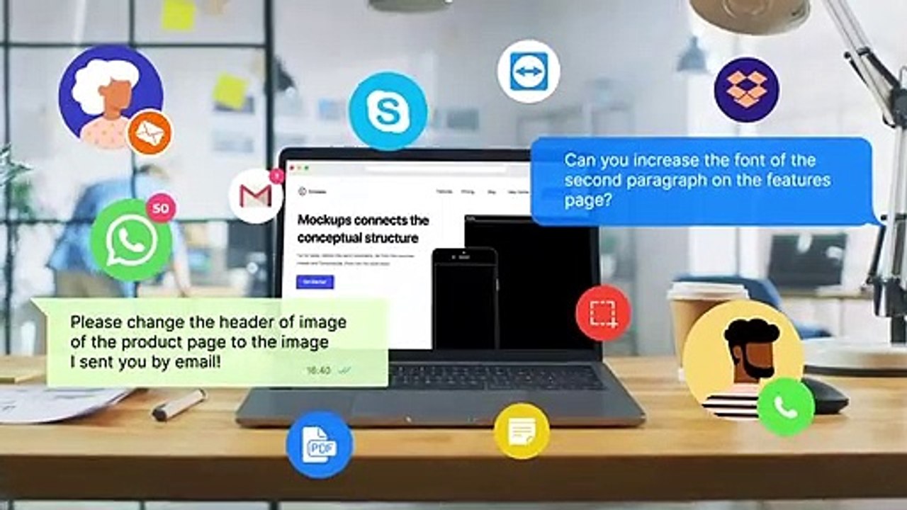 Motion Graphics Animated Product Demo Video For Fronter