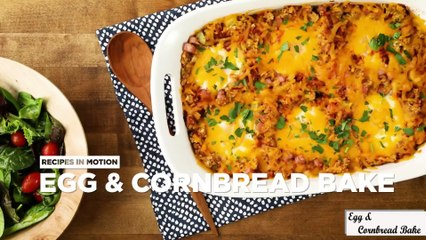 Egg and Cornbread Bake Recipe - Easy and Fun Recipe