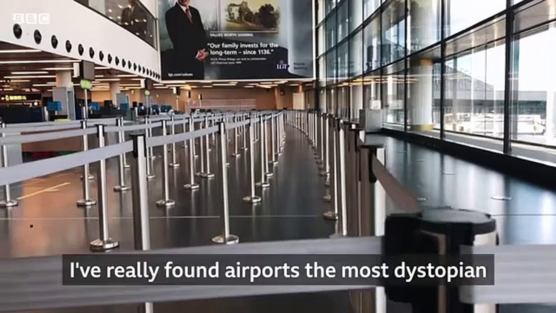 BBC VIDEOS NEWS - - Airports 'without people