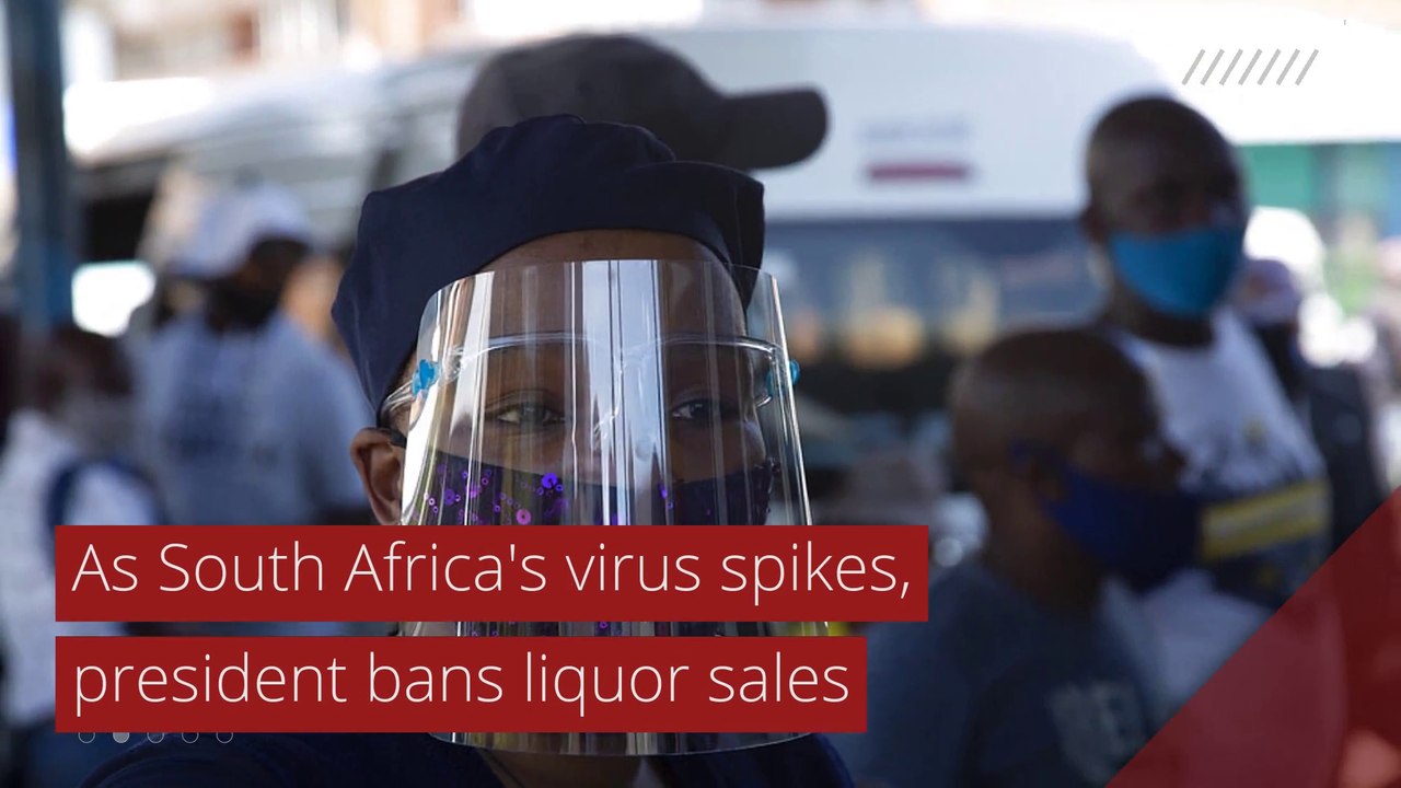 As South Africa's virus spikes, president bans liquor sales , and other top stories in international news from December 29, 2020.