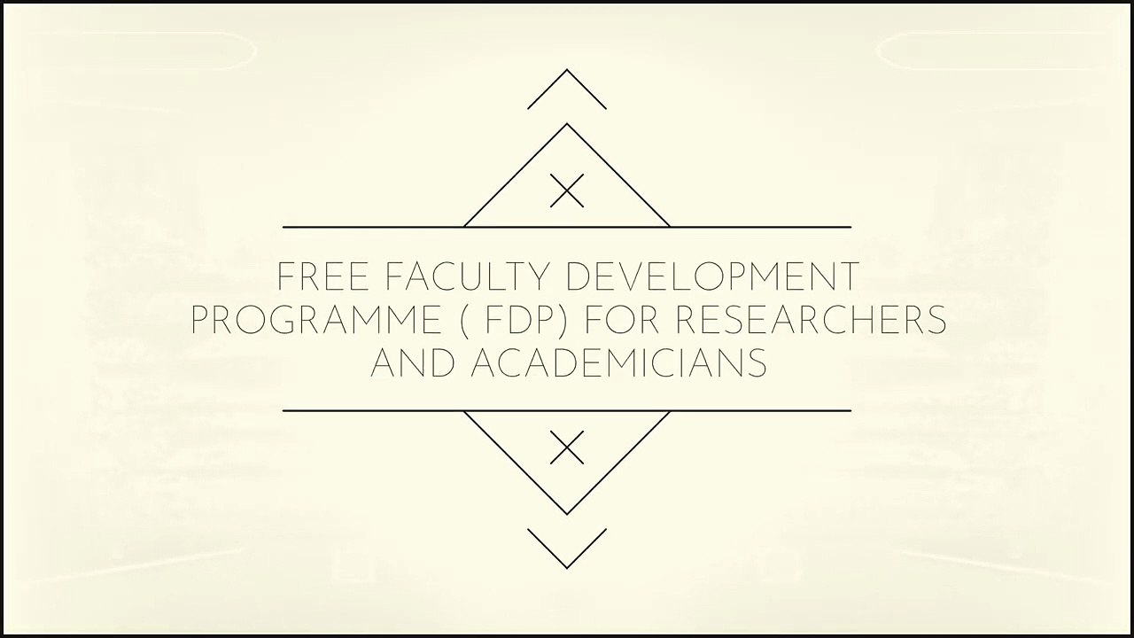 Quick Teaser on  Faculty Development Programme ( FDP)
