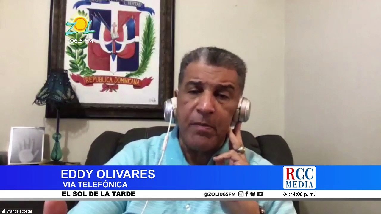 Eddy Olivares comenta la crisis económica y la crisis sanitaria son grandes desafío para la RD