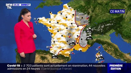 La tempête Bella s'éloigne, mais elle cause encore de la pluie sur l'est de la France ce mardi