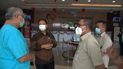 Antisipasi Lonjakan Kasus COVID-19, Menkes Budi Sidak Kesiapan 2 Rumah Sakit