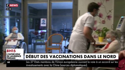 Coronavirus - Dans les EHPAD du Nord de la France la campagne de vaccination se poursuit alors que la crainte d'une troisième vague augmente