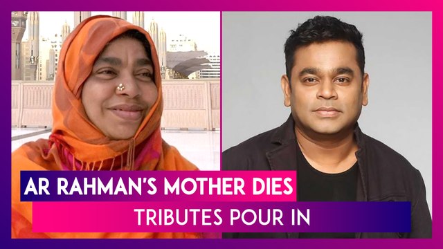 AR Rahman\'s Mother Kareema Begum Dies; Mohan Raja, Shekhar Kapur, Vignesh Shivan, Shreya Ghoshal & Others Tweet Tributes