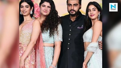 Watch, Anshula Kapoor thanks her 'sunshine' Janhvi and Khushi Kapoor for birthday surprise