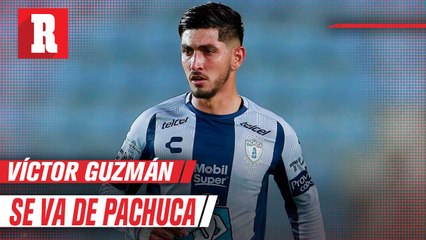 Pachuca anunció la salida de Víctor Guzmán