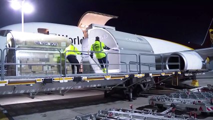 Llegada de las vacunas a Madrid