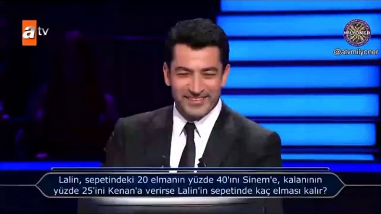 "Kim Milyoner Olmak İster" yarışmasında soruyu gören şaşkınlığını gizleyemedi!