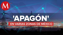 Apagón de luz en México, 'se va' la energía en diversas partes del país