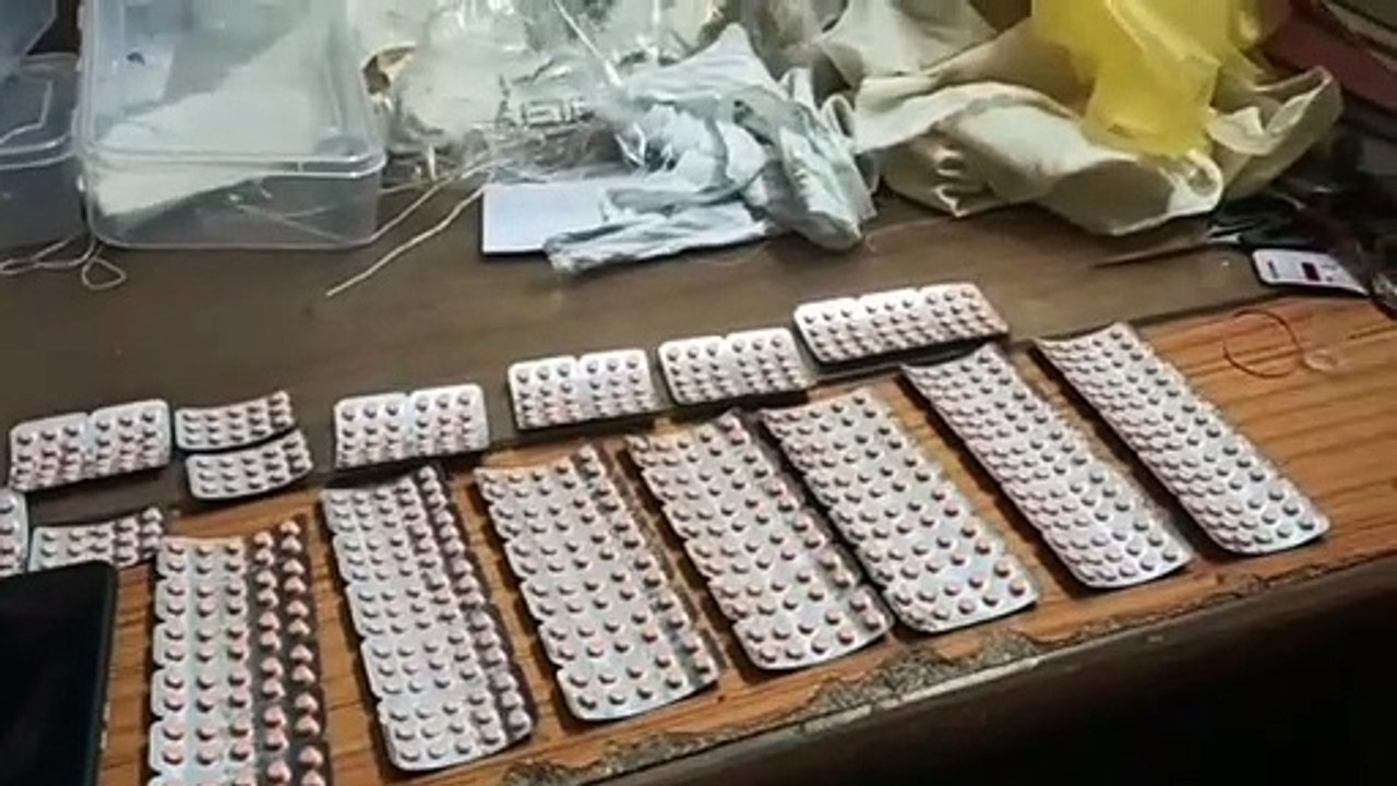 प्रतिबंधित अल्प्राजोलम की 1200 से अधिक गोलियां...