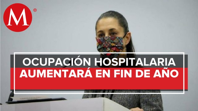 Pronóstico de hospitalizaciones en la CdMx sigue al alza, reconoce Sheinbaum