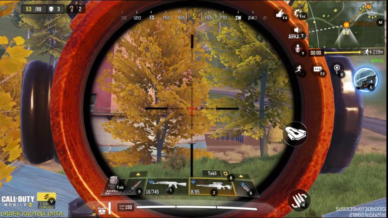Sınıf Kullanmadan Kazanmak - Call Of Duty Mobile - Battle Royale