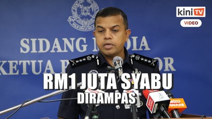 Tải video: Sindiket seludup dadah tumpas, RM1 juta syabu dirampas - Polis Johor