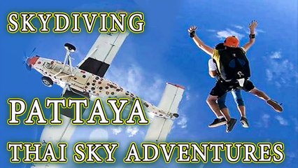 skydiving Pattaya Thailand 2020