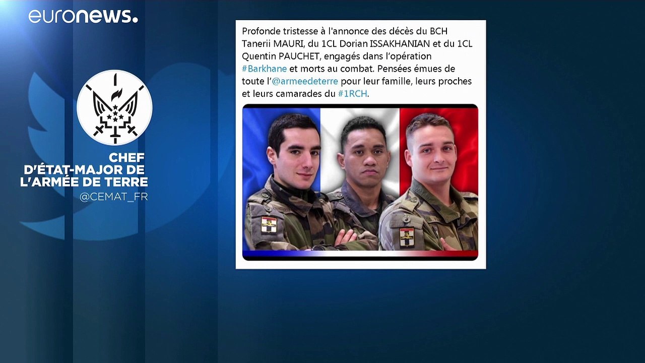 'Improvisierter Sprengsatz': Drei französische Soldaten getötet