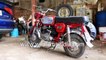 Royal Enfield limited edition bikes, vespas, Norton bikes on display at private collection